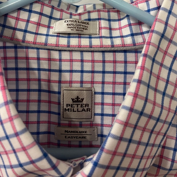 Men’s Peter Millar Nanoluxe Button-down shirt - Picture 4 of 7